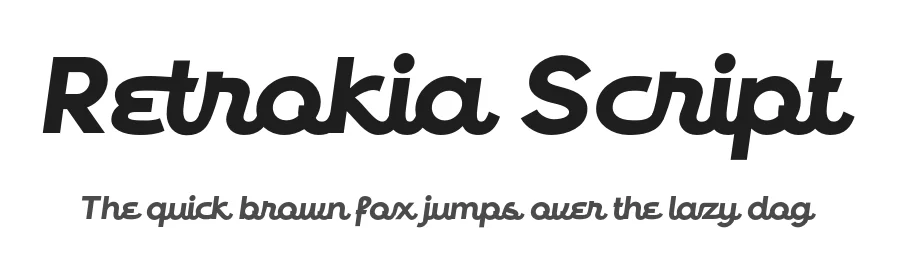 Retrokia Script by Edi Gunawan — Script Handwritten Font