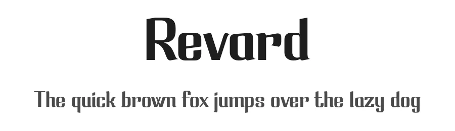 Revard by Vladimir Klenov — Sans Serif Font