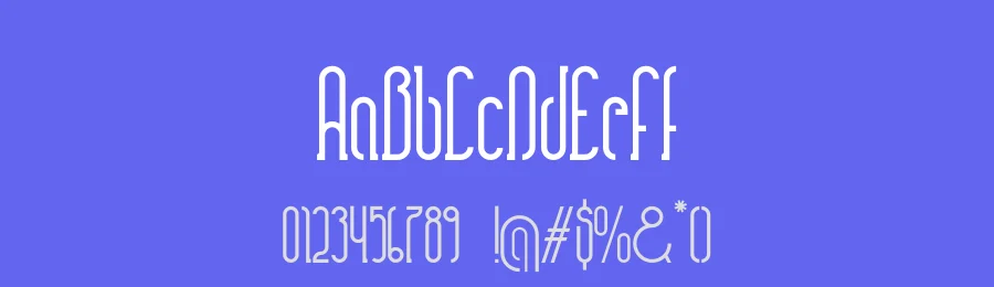 Ring Link by Dmitry Ochakov — Slab Serif Font — thumbnail 3