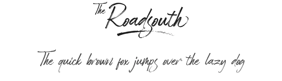 Roadsouth — Script Handwritten Font