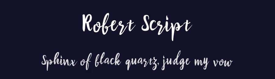Robert Script by kurniadi saputra — Script Handwritten Font — thumbnail 2