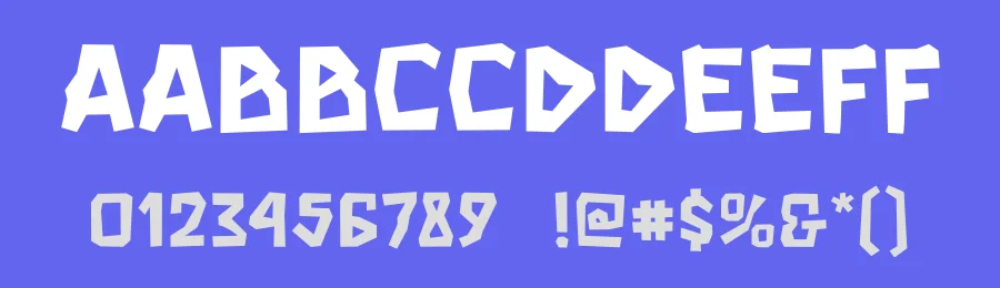 Rock Boulder by Sahirul — Display Font — thumbnail 3