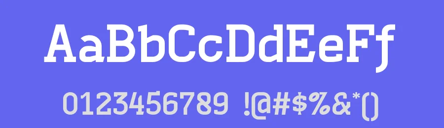 Rogue by Catterio Sylt — Slab Serif Font — thumbnail 3