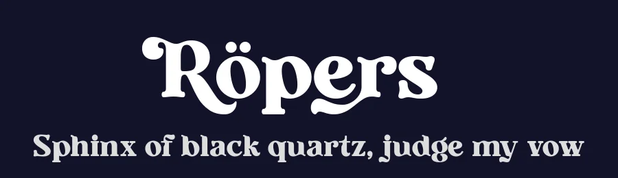 Ropers by Ardyana Putra — Serif Font — thumbnail 2