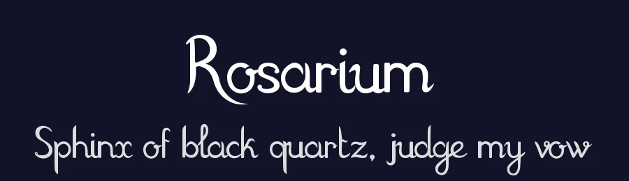 Rosarium — Script Handwritten Font — thumbnail 2