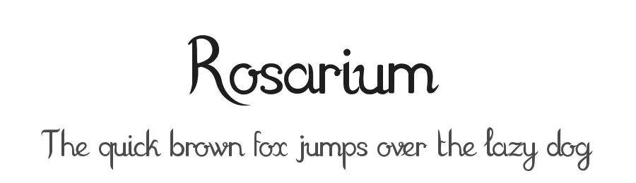 Rosarium β Script Handwritten Font