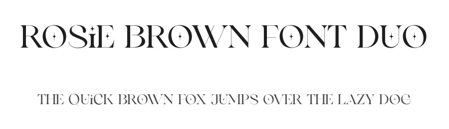Rosie Brown Font Duo by Letterhend Studio — Script Handwritten Font