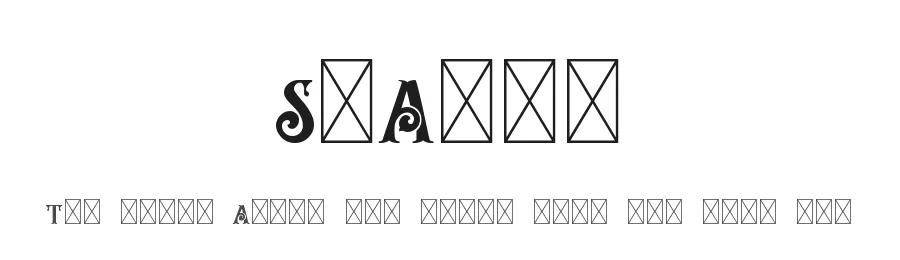 Sabrva by Sigit Dwipa — Display Font