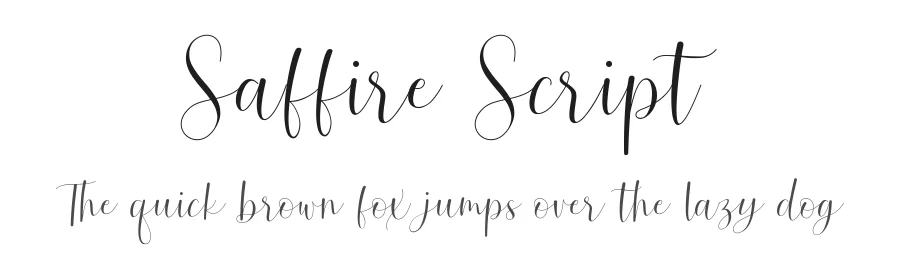 Saffire Script by Nofi Sofyan Hadi — Script Handwritten Font