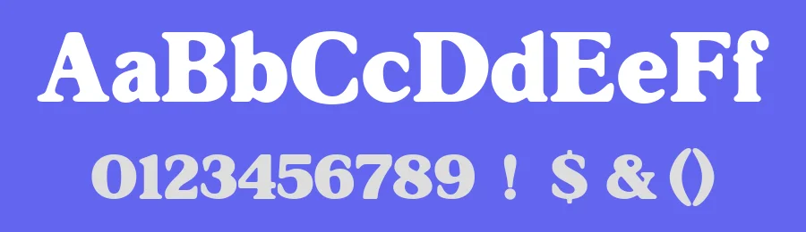 Salisbury Bold — Serif Font — thumbnail 3