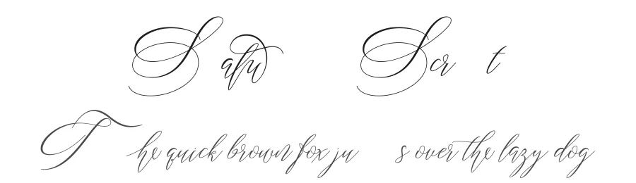 Salwomen Script by kHAIRUL — Script Handwritten Font