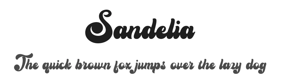 Sandelia — Script Handwritten Font