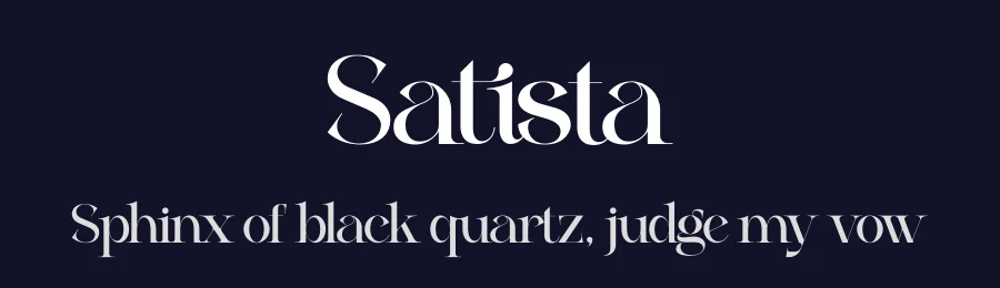 Satista by Heru Utama Putra — Serif Font — thumbnail 2