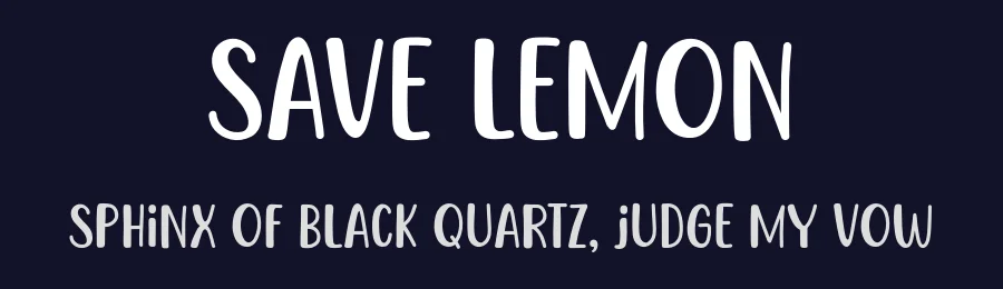Save Lemon by Khurasan — Script Handwritten Font — thumbnail 2