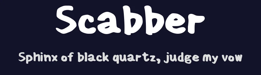 Scabber by GGBotNet — Script Handwritten Font — thumbnail 2