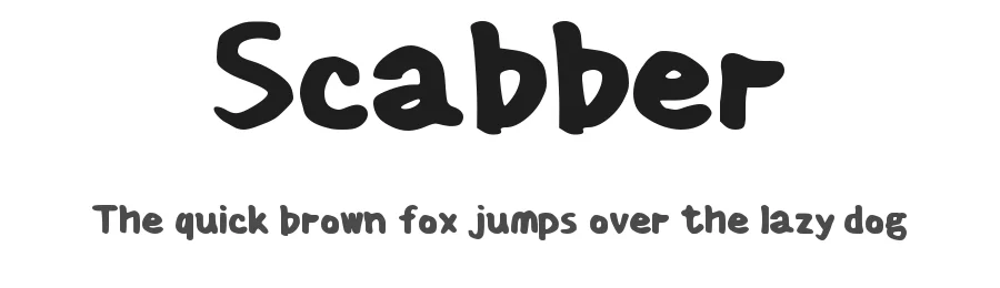 Scabber by GGBotNet — Script Handwritten Font