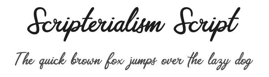 Scripterialism Script by Onne Hermaone — Script Handwritten Font