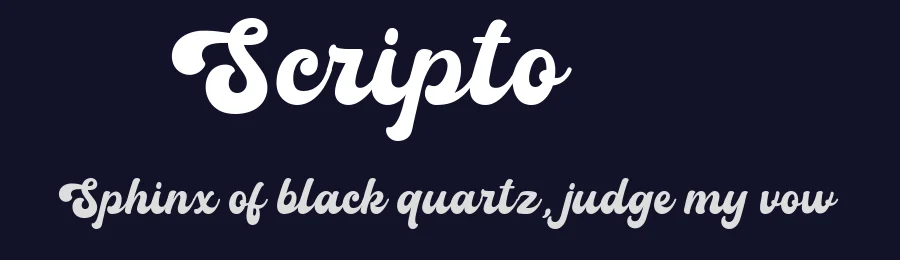 Scripto by Rizky Awaludin — Script Handwritten Font — thumbnail 2
