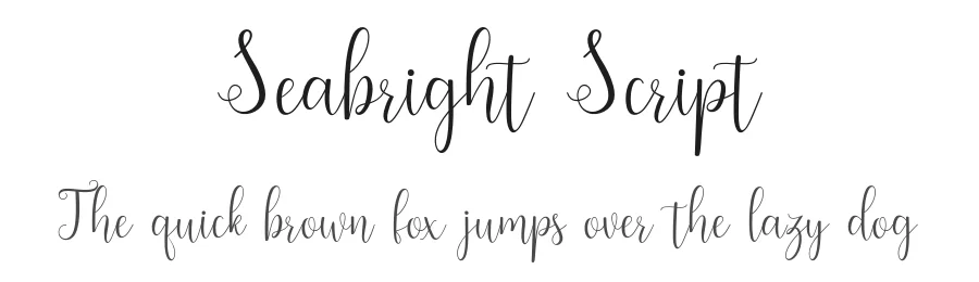 Seabright Script by Kamaruddin_Amarlettering — Script Handwritten Font