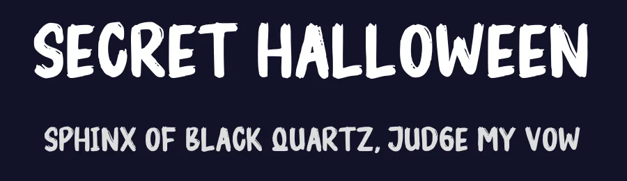 Secret Halloween — Script Handwritten Font — thumbnail 2