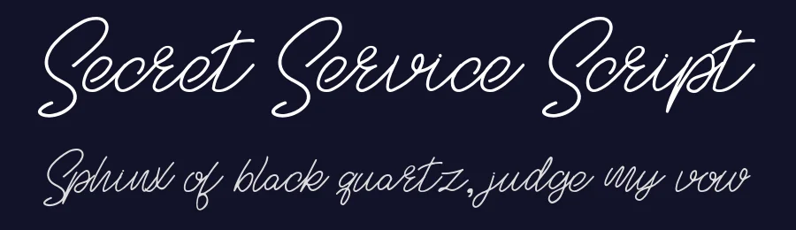 Secret Service Script by besttypeco — Script Handwritten Font — thumbnail 2