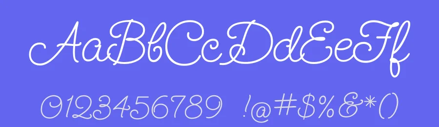 Send Flowers by Robert E. Leuschke — Script Handwritten Font — thumbnail 3