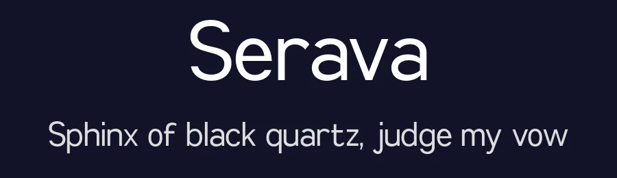 Serava — Sans Serif Font — thumbnail 2