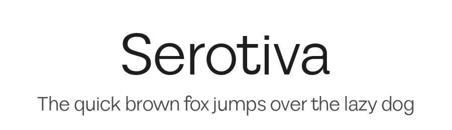 Serotiva by By Abdul Artega, Yukita Creative — Sans Serif Font