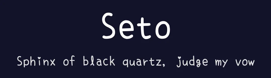 Seto — Script Handwritten Font — thumbnail 2