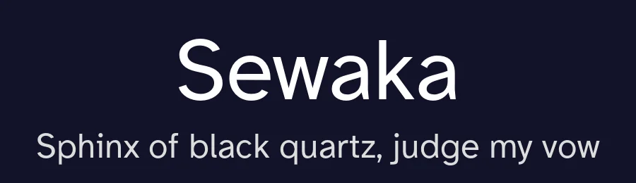 Sewaka by Buda Patrayasa — Sans Serif Font — thumbnail 2