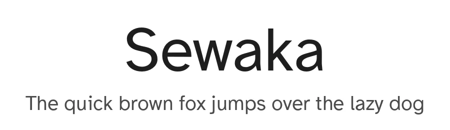 Sewaka by Buda Patrayasa β Sans Serif Font