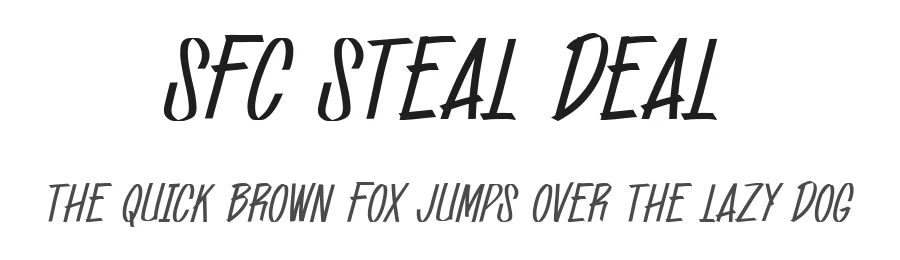 SFC Steal Deal
