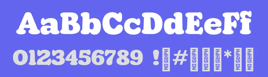 SG Gluper by Jodi El Ghazi — Display Font — thumbnail 3