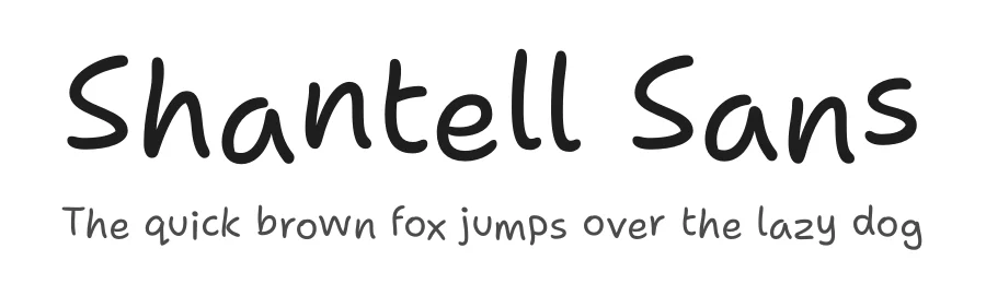 Shantell Sans by Stephen Nixon, Anya Danilova, Shantell Martin — Script Handwritten Font