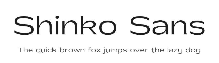 Shinko Sans by Laire Banyu Sandi Pawenang — Sans Serif Font