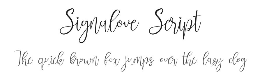 Signalove Script by Andri Ardianto + Madatype Studio — Script Handwritten Font