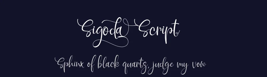 Sigoda Script by Gilar Studio — Script Handwritten Font — thumbnail 2