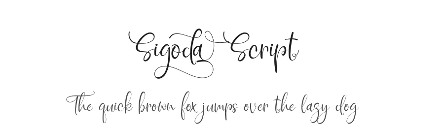 Sigoda Script by Gilar Studio — Script Handwritten Font
