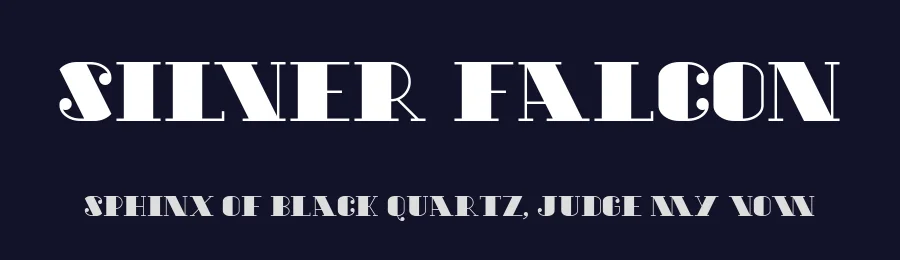 Silver Falcon by GGBotNet — Serif Font — thumbnail 2