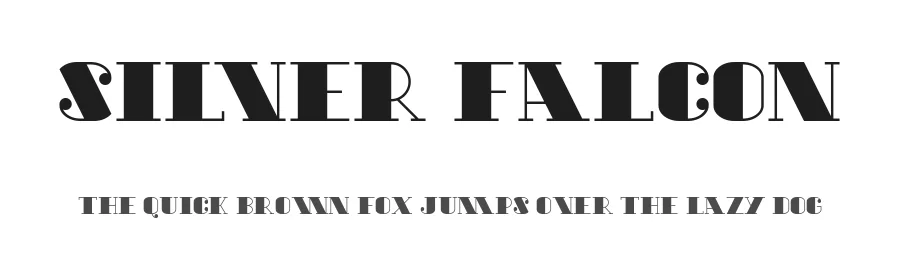 Silver Falcon by GGBotNet — Serif Font