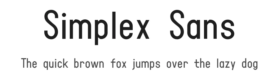 Simplex Sans