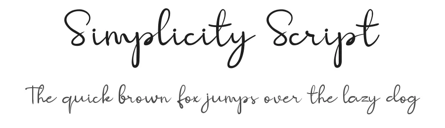 Simplicity Script by Aldi Raya Pradipta — Script Handwritten Font