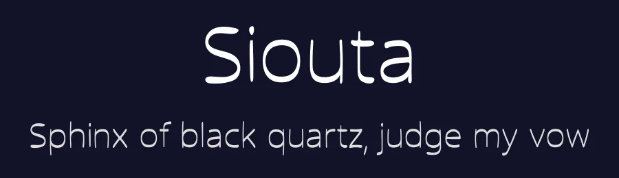 Siouta by Christos Lentzaris — Script Handwritten Font — thumbnail 2