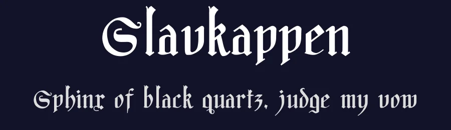 Slavkappen — Script Handwritten Font — thumbnail 2