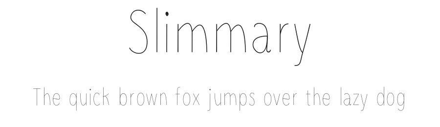 Slimmary