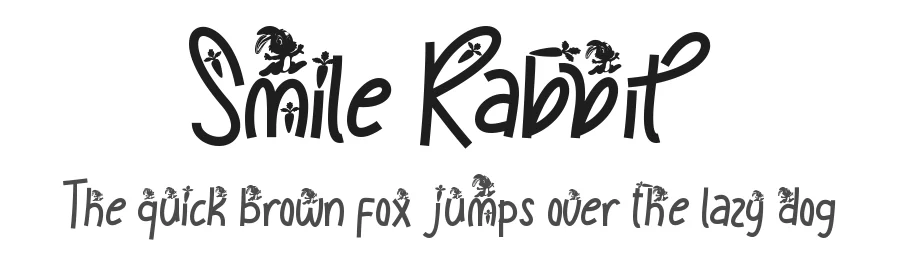 Smile Rabbit by Yogaletter 2021 (Isroni Yoga Prasetya) — Script Handwritten Font