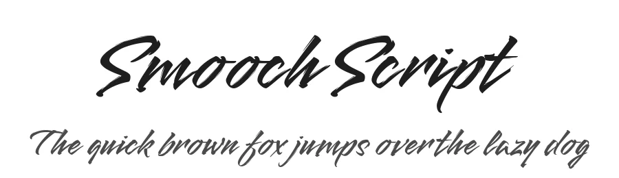 Smooch Script by Robert E. Leuschke — Script Handwritten Font