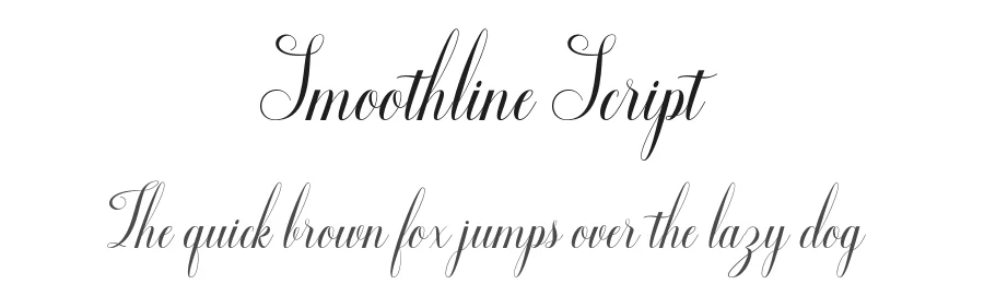 Smoothline Script by Stripes Studio — Script Handwritten Font