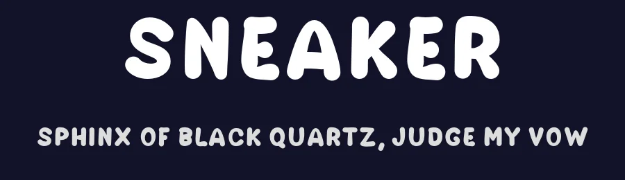 Sneaker by MJType (Muhamad Junaid) www.mjtype.com — Script Handwritten Font — thumbnail 2