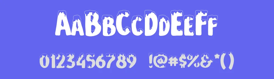 Snowy Season by Sahirul — Display Font — thumbnail 3